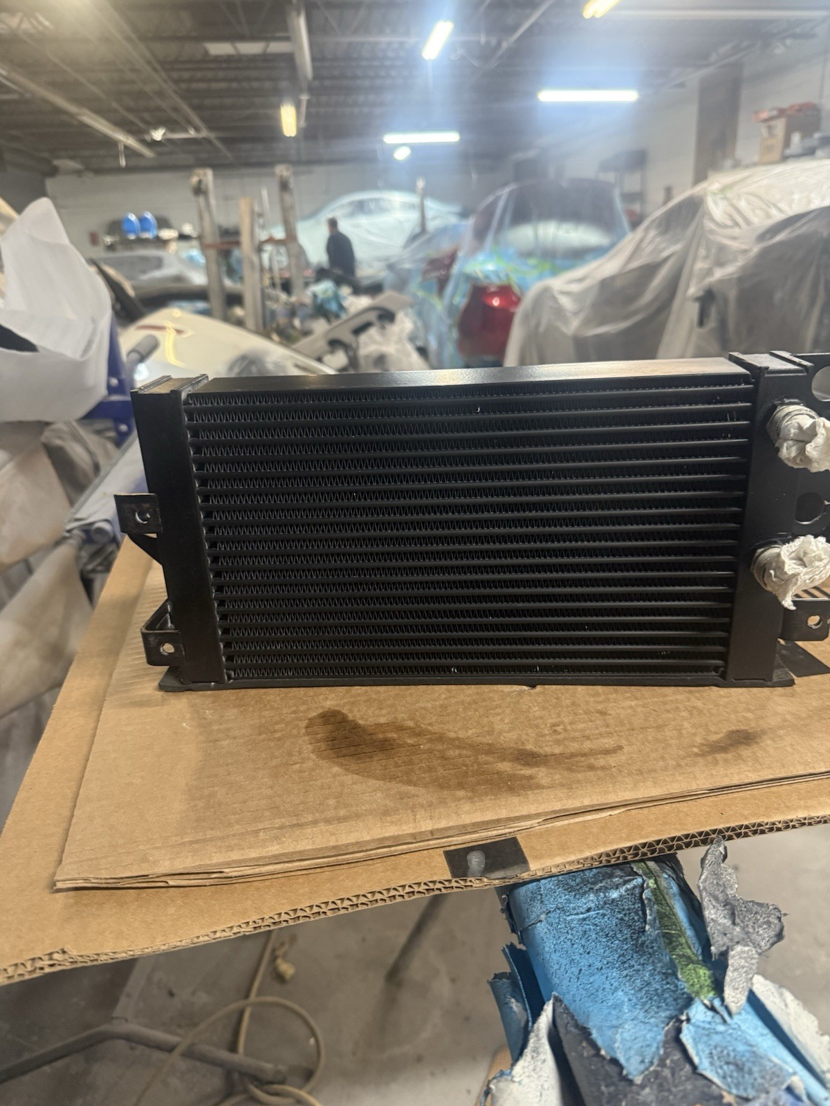 Ferrari 458 Italia, Transmission Oil Cooler, Used, P/N 295371
