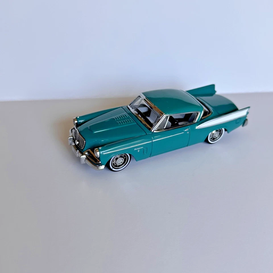 1:43 Scale Matchbox 1958 Studebaker Golden Hawk w/Box & Certificate DYG03-M. - Image 4 of 4