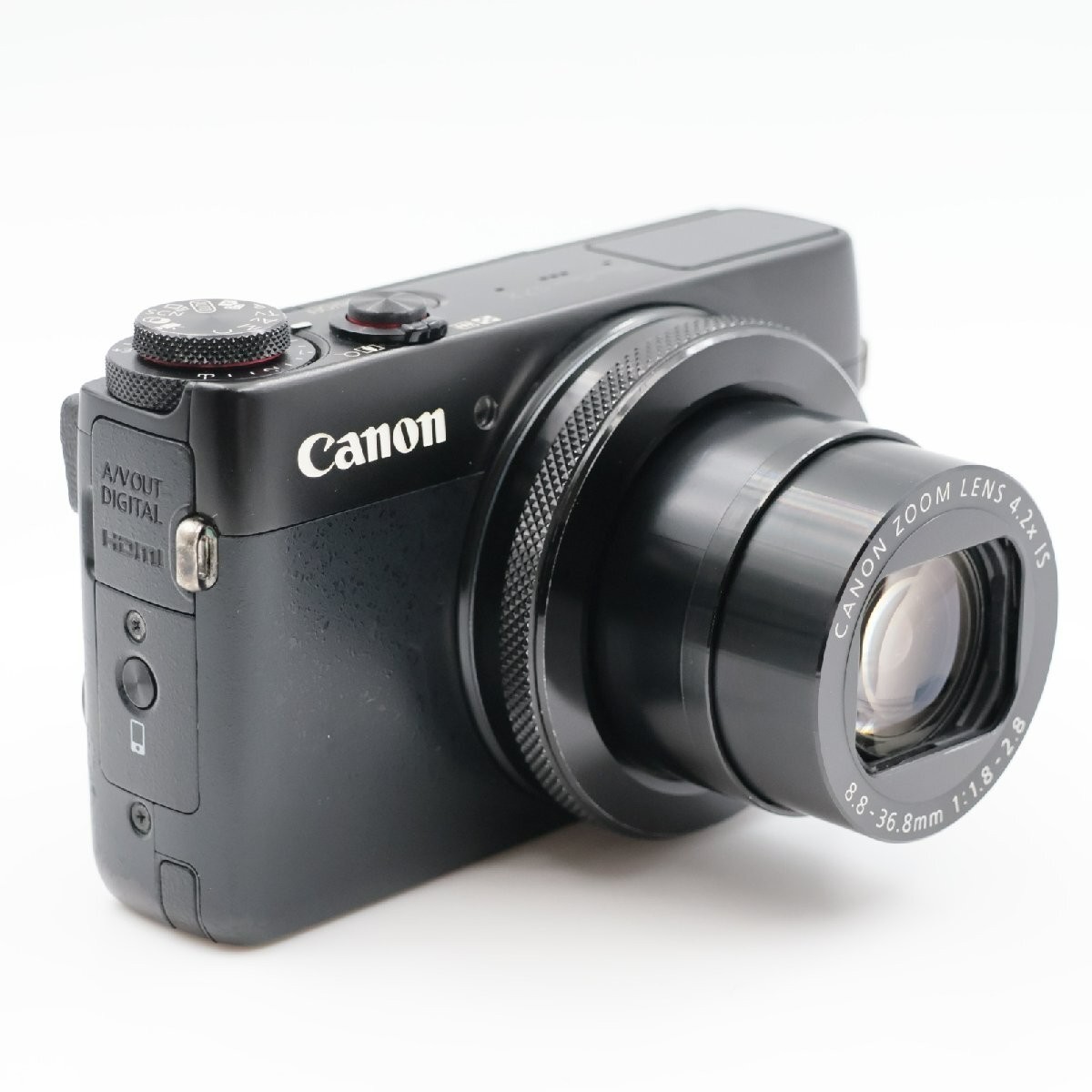 Canon Digital Camera PowerShot G7X Black 4.2x Optical Zoom 1.0