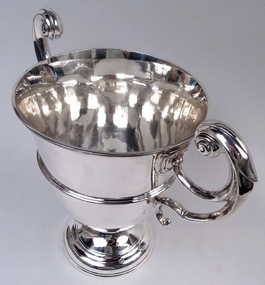 Copa Trofeo John Hunt Urna Neoclásica Victoriana Plata Esterlina Inglesa 1897 Foto 3 de 4