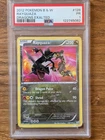 2012 Pokemon Black & White BW Dragons Exalted PSA 1 Rayquaza #128 Shiny Holo