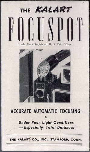 Kalart Focus Spot Accurate Automatic Focusing Brochure