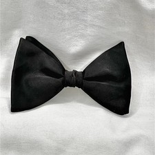 Vintage Ormond D Rust Resistant Bowtie Men's Bow tie Black Tie Clip On