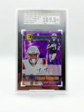 SGC 10 - 2022 Panini - Essentials Auto Tyquan Thornton #ESS-TYT Purple /49 