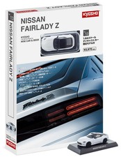 MINI CAR & BOOK No.13 1/64 Nissan Fairlady Z white Kyosho