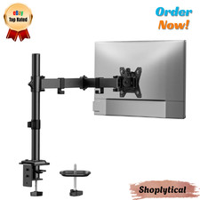 HUANUO Single Monitor Mount Adjustable Monitor Arm for 13 32 Screens