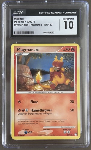 Magmar graded CGC 10 for sale on eBay