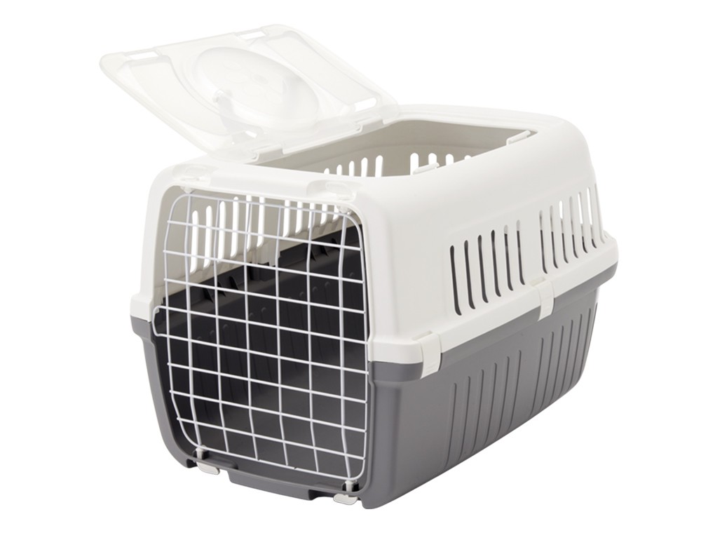 Nobby Pet Grau Transportbox Für Hunde Zephos 2 Open - Bild 4