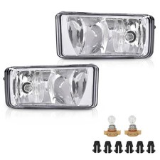 Clear Fog Lights for Silverado 1500 2007-2015 Front Left Right