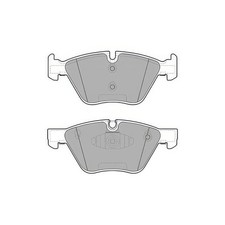 DELPHI LP1960 Brake Pad Set Front Replacement Fits BMW 1 Series 3 Series
