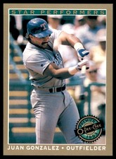 1993 O-Pee-Chee Premier #7 Juan Gonzalez Star-Performers
