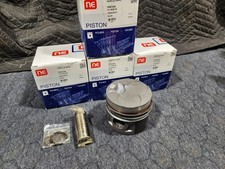 New Set Piston And Rings For Mercedes Benz 240d 300d Om616 Om617 Std 90.90mm