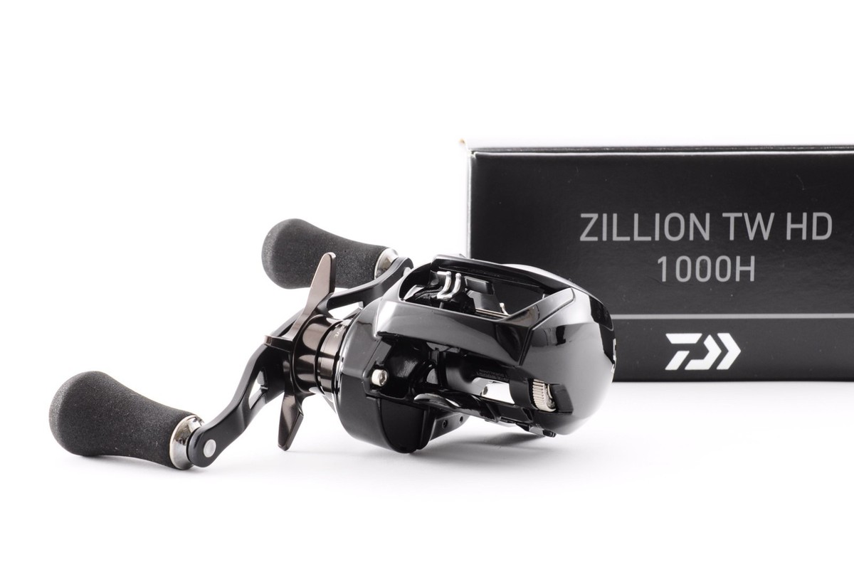 Daiwa Zillion TW HD 1000 H Right Handle Near Mint Baitcasting Reel