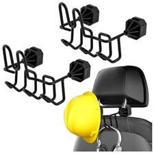 2 Pcs Hard Hat Holder for Truck, Car Holder Organizer Heavy Duty Car Seat Hoo...