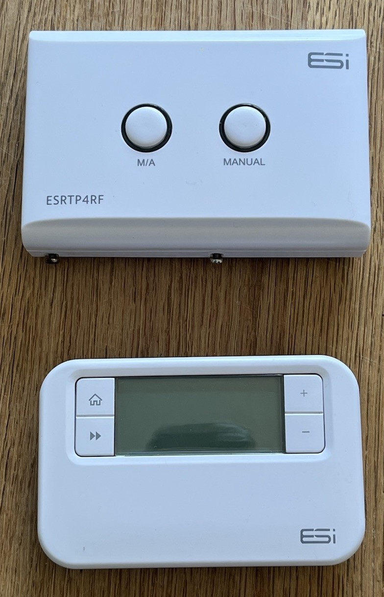 ESI Wireless Programmable Room Thermostat ESRTP4RFW Used