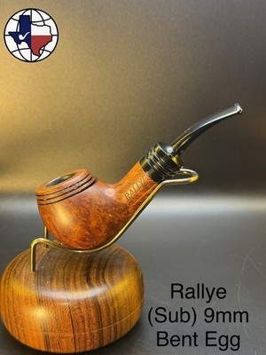 Vintage Rallye (Barling Sub) 9mm Bent Egg Tobacco Pipe