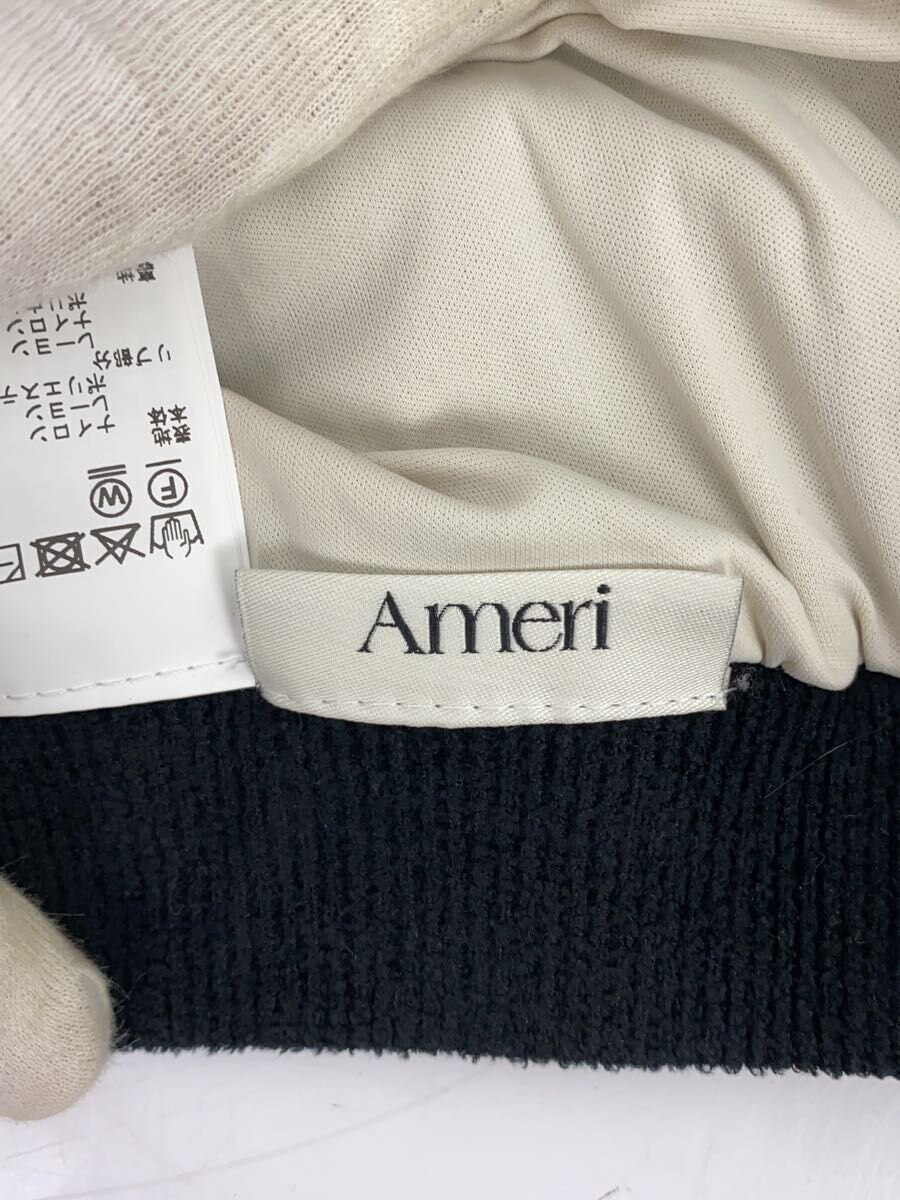 AMERI Long Skirt, Size S, Polyester, Black, 02251… - image 4