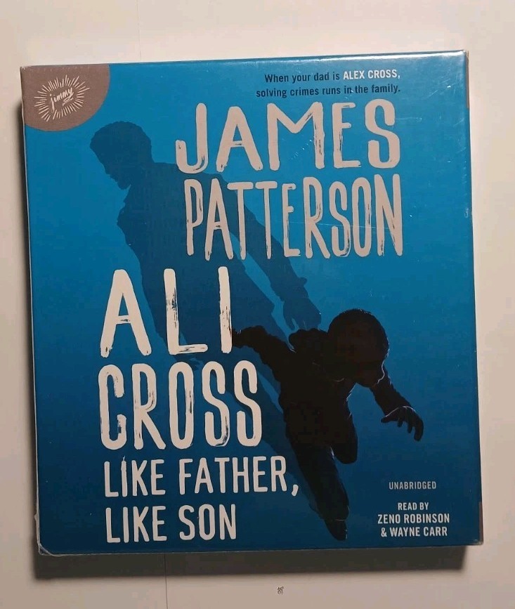 Ali Cross: Like Father, Like Son by James Patterson (English) CD Book NEW SEALED