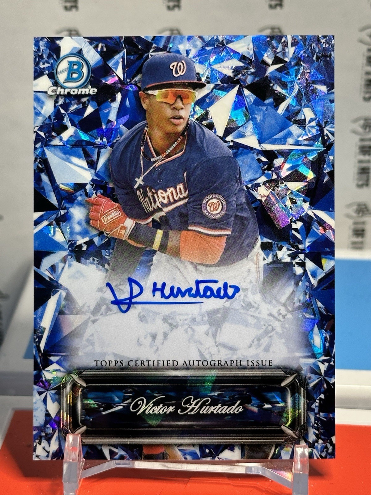 2024 Bowman Chrome Sapphire Edition Selections Auto Victor Hurtado #SSA-VH SP