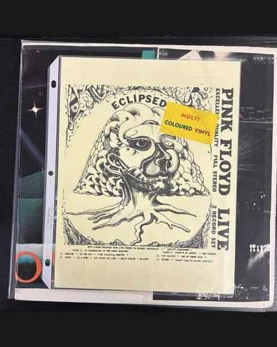 Pink Floyd – Eclipsed 2×LP, Multi-Color Vinyl, Verzyl Labels, Kornyfone Bootleg