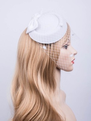 Fascinators Hats 20s 50s Pillbox Cocktail Tea Party Headwear  display picture 3