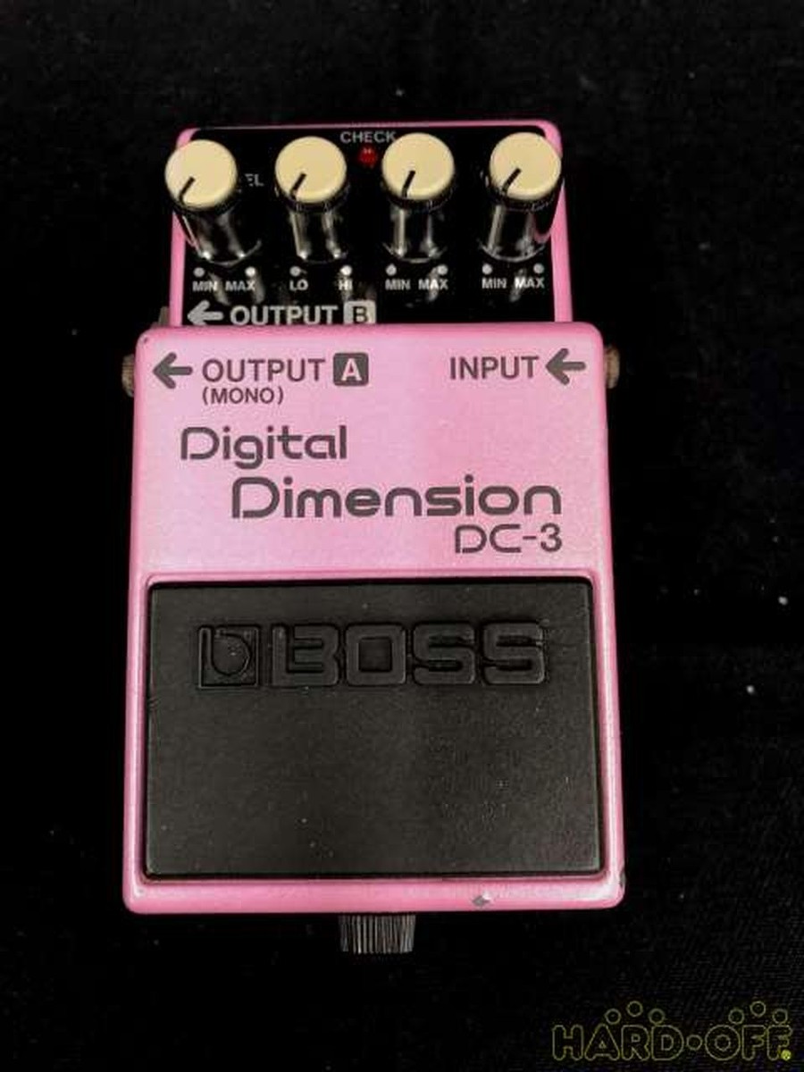 Boss DC-3 Digital Dimension Guitars Effect Pedal Tested Used