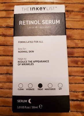 The Inkey List Anti-Aging Retinol Serum -1 Fl Oz/30 mL- New In Box