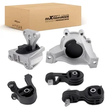 5Pcs Engine Motor & Transmission Mount Kit For Honda CR-V I4 2.4L 4WD 2007-2011