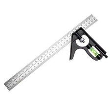 300mm Adjustable Engineers Combination Try Square Set 12” Right Angle Guide