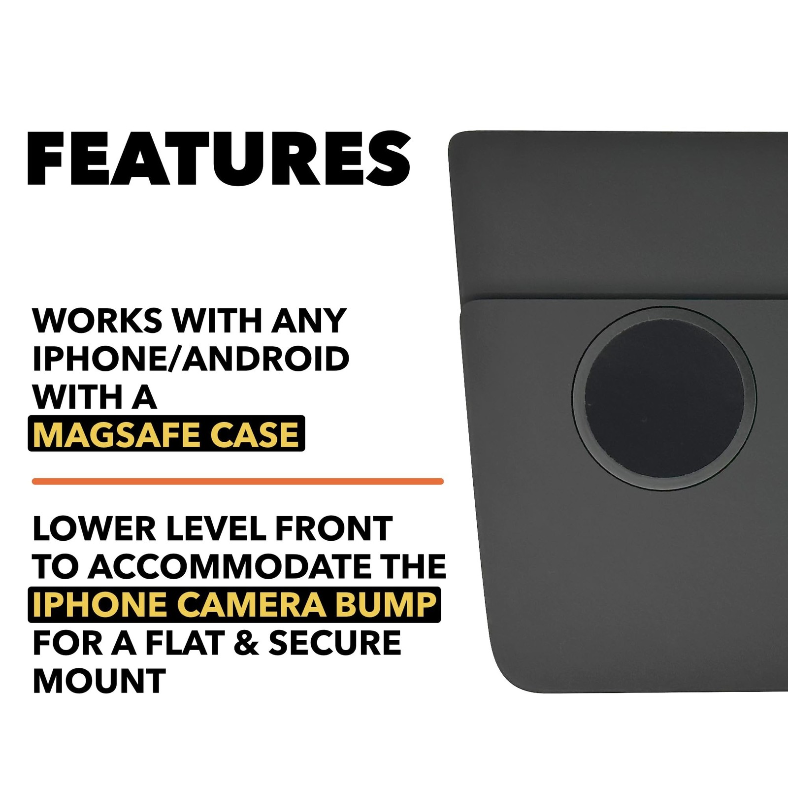 TWRAPS Dual Wireless Phone Charger for Tesla Model Y 2021-2024 & Model 3 2021...