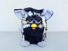 Snow Leopard White Brown Black Spots 1998 Furby Tiger