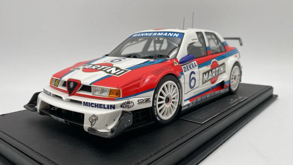 TOP149B Top Marques Alfa Romeo 155 V6 TI N.6 Nannini ITC 1996 1/18 - Immagine 3 di 4