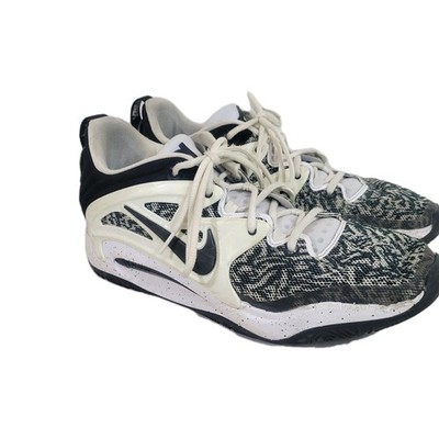 Nike Mens Size Basketball Shoes KD TB White Black Speckled  DO9826-100