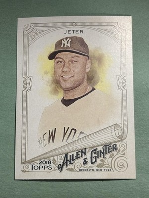 Derek Jeter 2018 Topps Allen & Ginter New York Yankees #2 FF759