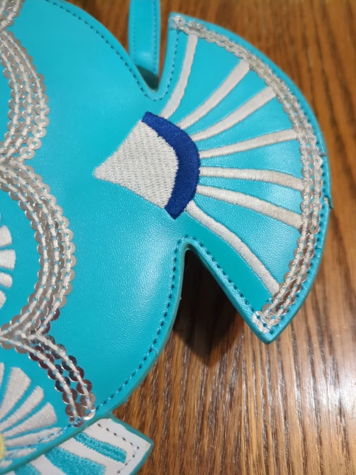 Gymboree True Blue Summer Purse Fish Beach Angle Fish - Image 4 of 4