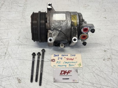 2006-2012 VOLVO C30 S40 V50 C70 A/C COMPRESSOR OEM Tested! Ice Cold!! Drove Car!