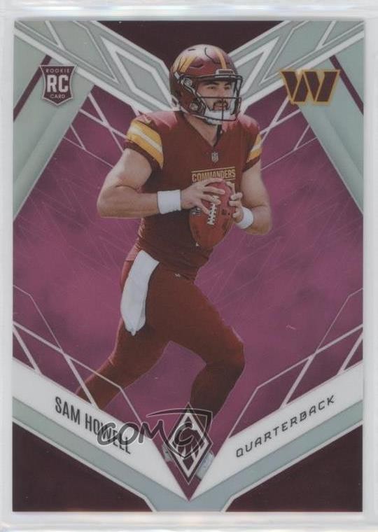 2022 Panini Phoenix Rookies Pink 160/199 Sam Howell #105 Rookie RC 0y78