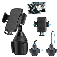 Cell Phone Car Cup Mount Holder 360  Adjustable Stand Cradle for iPhone Samsung