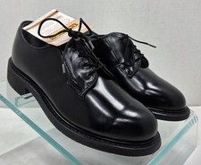 Bates Women  s Dress Uniform Shoes 6.5W Black Leather Oxford Low  Top NEW