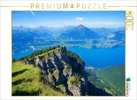 Calvendo Puzzle View Of Lake Thun From The Niederhorn | 2000 Pieces, Finished Si