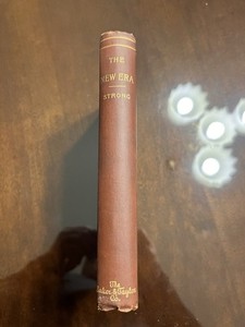 1893 Book,The New Era Signed By West  Virginia Governor William A. Mac Corkle