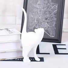 Cat Figurine Decorations Kitten Statue Decor Animal Sculpture Home Ornament Gift