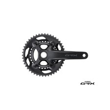 Shimano GRX FC-RX600 2x 11 Speed Crankset 46/30 Black 170mm