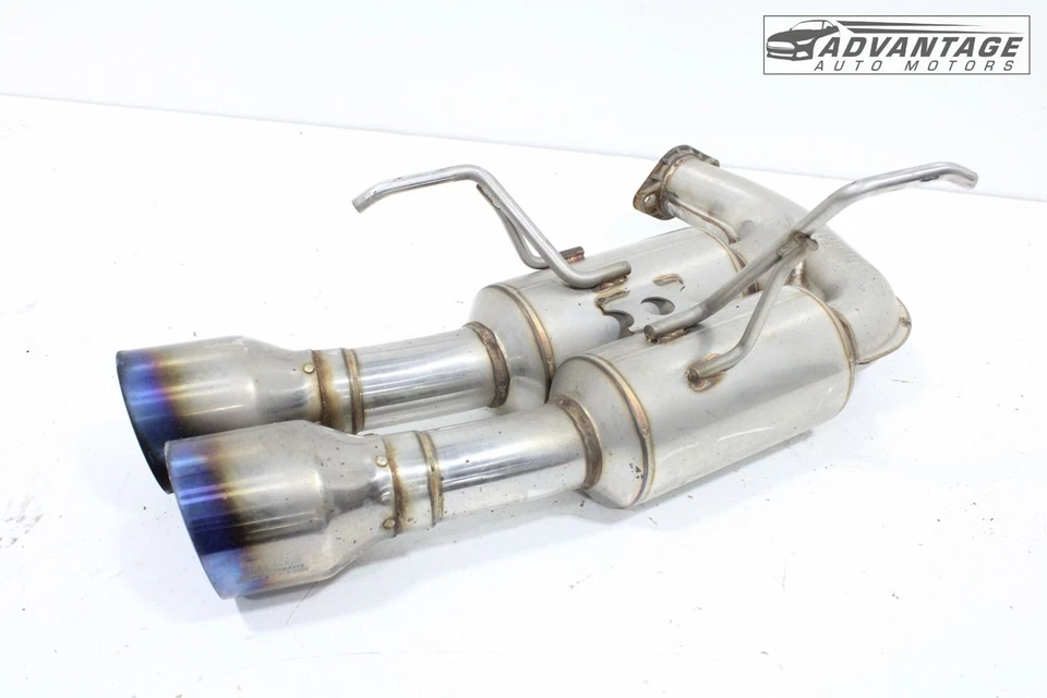 2015-2021 SUBARU WRX 2.0L REAR RIGHT EXHAUST SYSTEM MUFFLER TAIL PIPE INVIDIA - Image 4 of 4