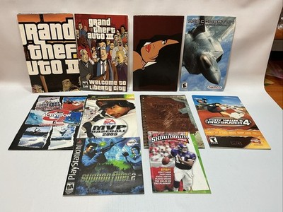 Grand Theft Auto Three Instructions Maps - 7 Other Misc Titles - NO GAMES -