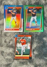 Bobby Dalbec 2021 Optic Rated Rookie Lime & Blue White Prizm - Clearly Donruss