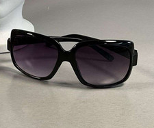Tommy Hilfiger Sunglasses Shiny Black Frame Smoke Lens