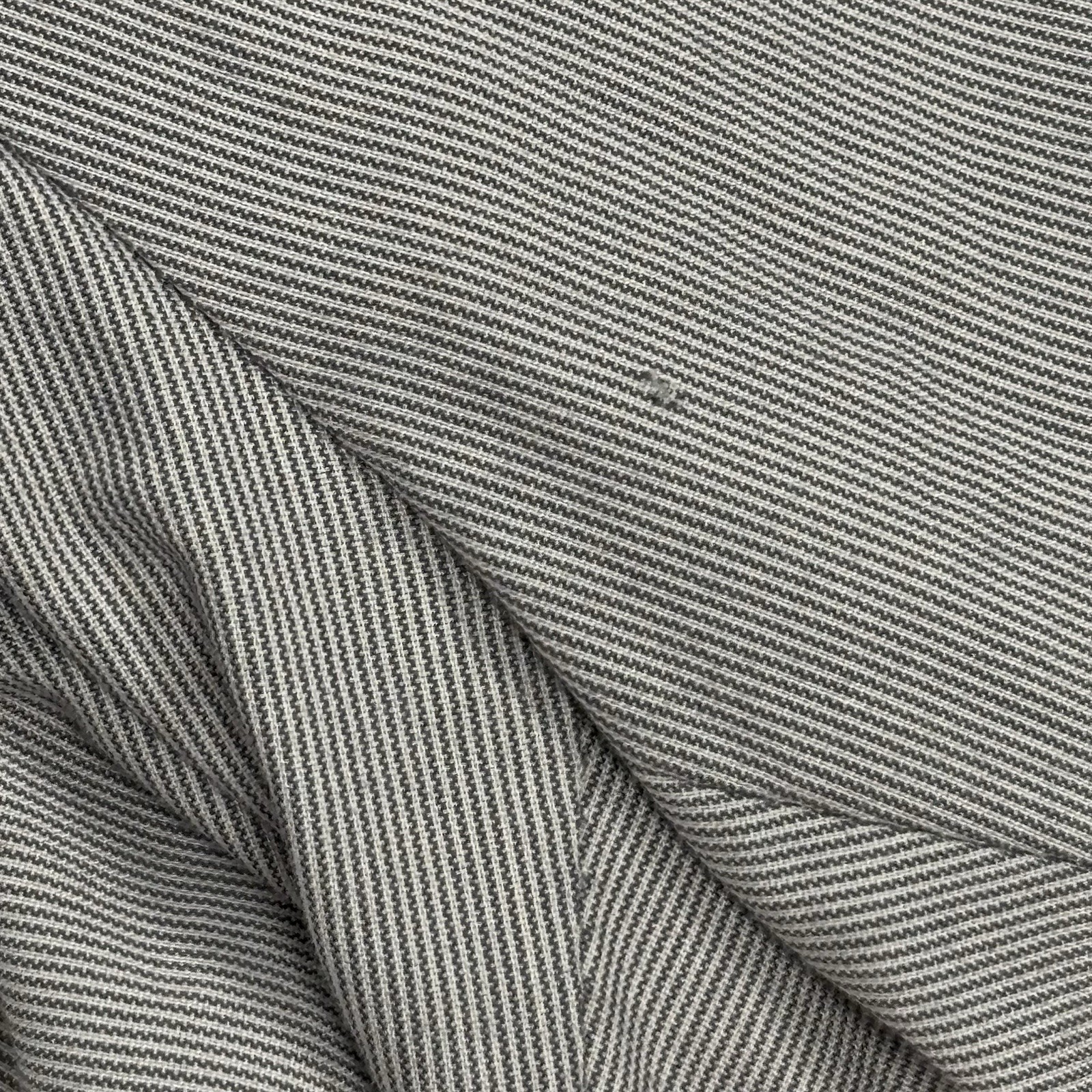 Calvin Klein Slim Fit Chino Dress Pants Men 34/32 Gray Thin Stripe Flat Front  thumbnail 4