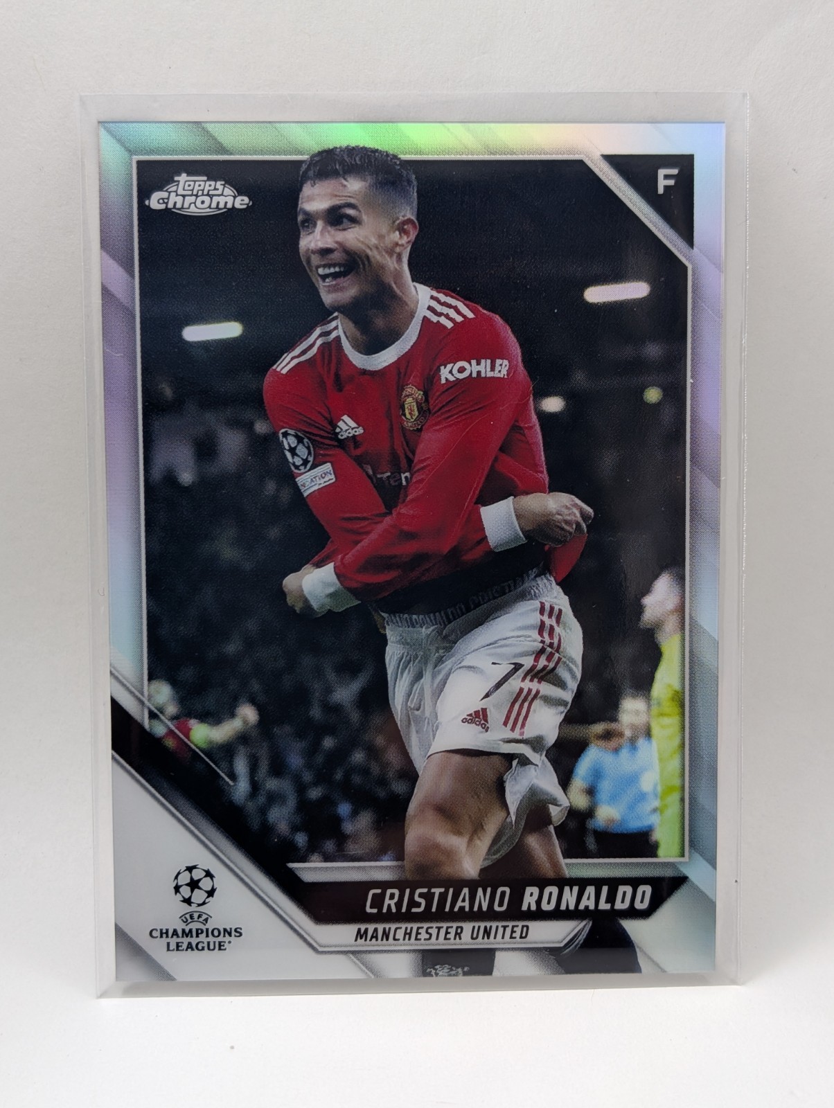 2021-22 Topps Chrome UEFA Champions | Cristiano Ronaldo | #10 | Refractor | NM