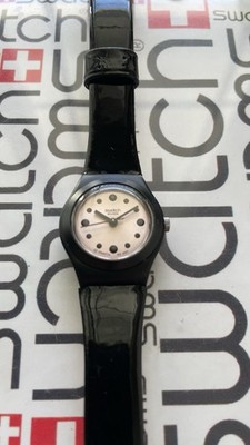 Swatch Shading Bow YSB1000 Irony Ladies 25mm Stainless Steel Leather